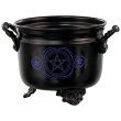 Ketel met blauw pentagram